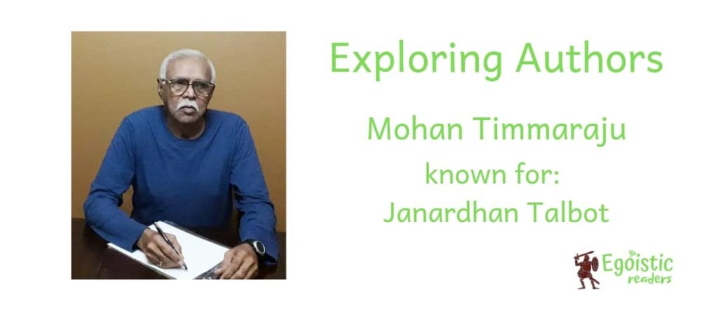 Mohan Timmaraju - author of Janardhan Talbot